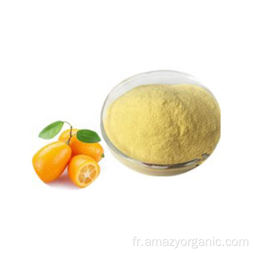 Poudre de jus de kumquat pur soluble dans l&#39;eau 100% biologique